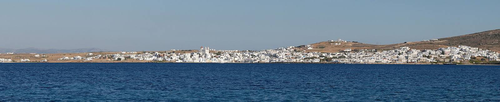 Sea view over Naoussa bay, Paros